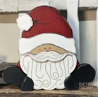 Laser Cut Santa Shelf Sitter DIY Kit – Image 4