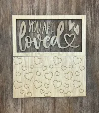 You Are Loved Framed DIY Kit – Image 2