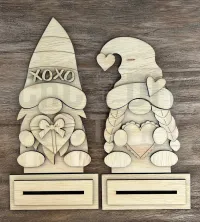 Valentine Gnomes Shelf Sitters DIY Kit – Image 3