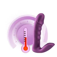 Rora - App Controlled Rotating G-Spot Vibrator and Clitoral Stimulator - Purple – Image 5