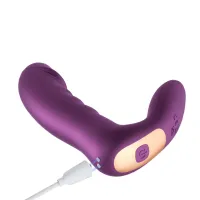 Rora - App Controlled Rotating G-Spot Vibrator and Clitoral Stimulator - Purple – Image 4