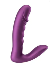 Rora - App Controlled Rotating G-Spot Vibrator and Clitoral Stimulator - Purple – Image 2