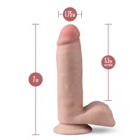 Dr. Skin Plus - 7 Inch Posable Dildo With Balls – Image 7