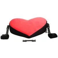 Bondage Love Pillow - Black/red – Image 8