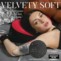 Bondage Love Pillow - Black/red – Image 2