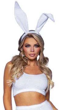 Bendable Velvet Bunny Rabbit Ears – Image 1