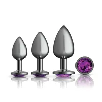 Purple Round Gem Anal Trainer Kit – Image 1
