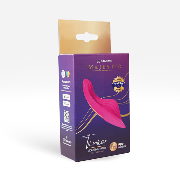 Panty Vibrator Tinker Majestic App Based - Pink – Image 3