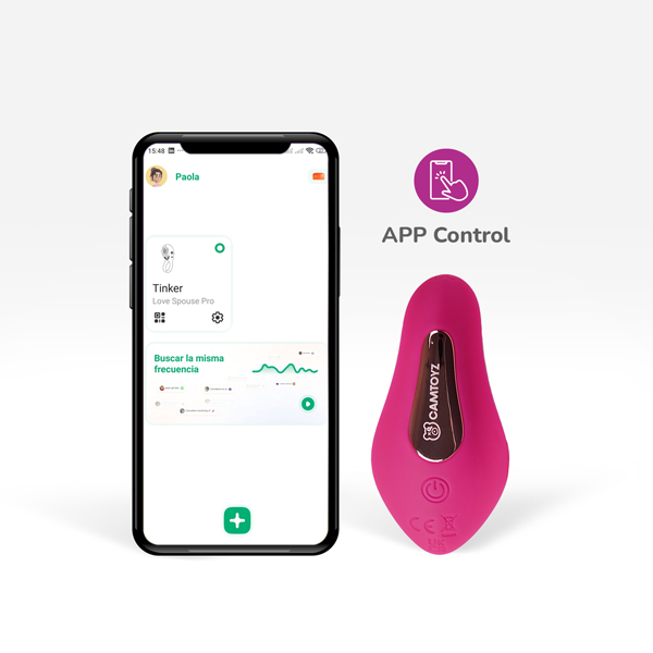 Panty Vibrator Tinker Majestic App Based - Pink – Image 5