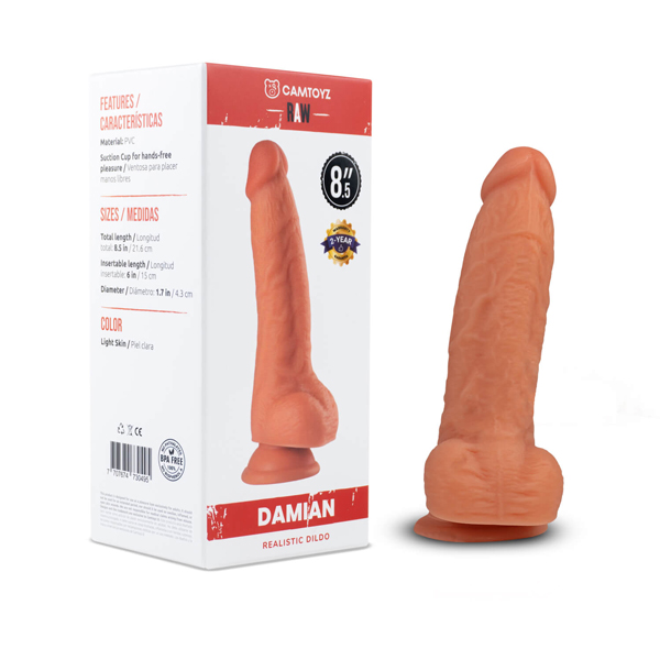 Raw Dildo Realistic Damian - Light – Image 3