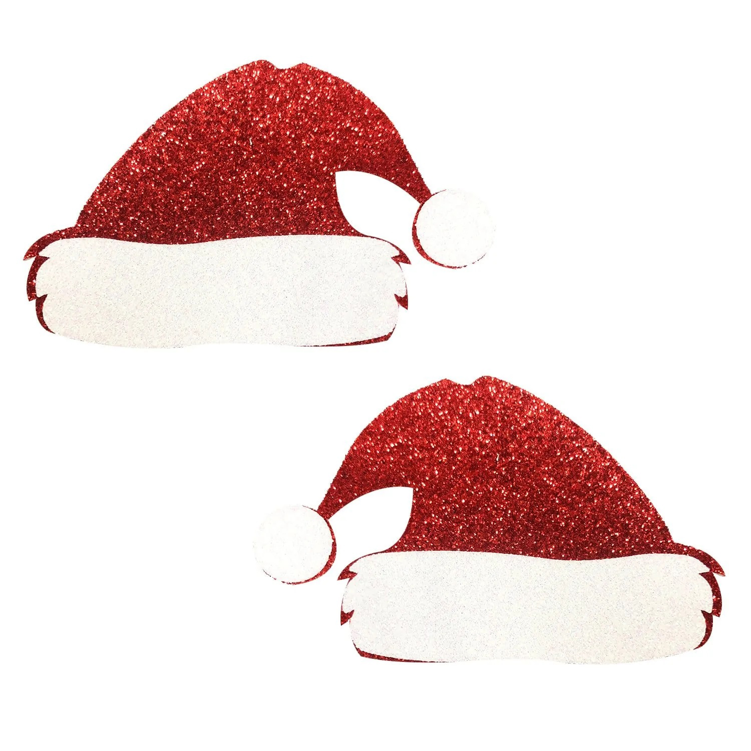 Freaking Awesome Glitter Santa Hat Nipple Cover Pasties – Image 1