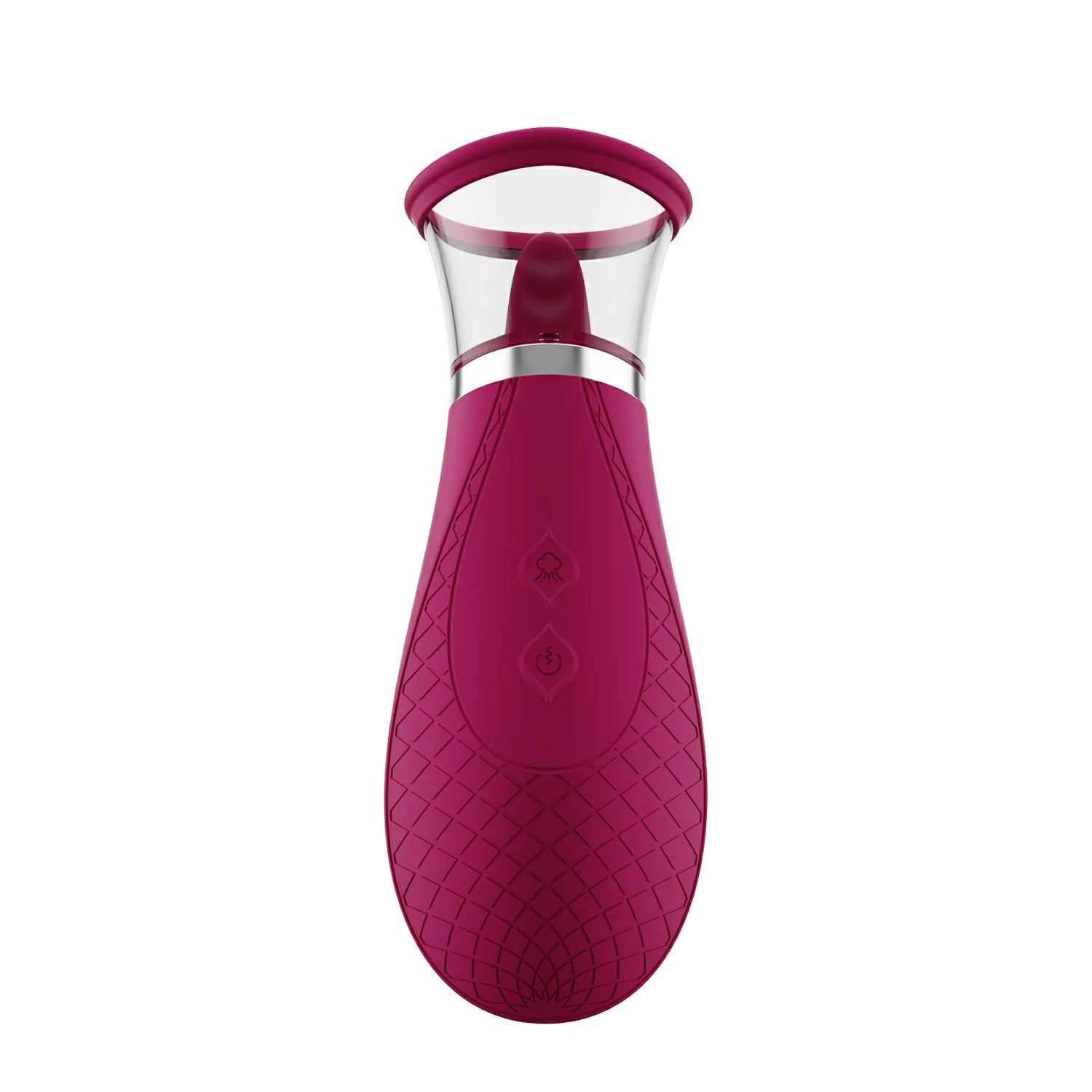 Scioness - Sucking and Licking Clitoral Stimulator - Wine Purple – Image 2
