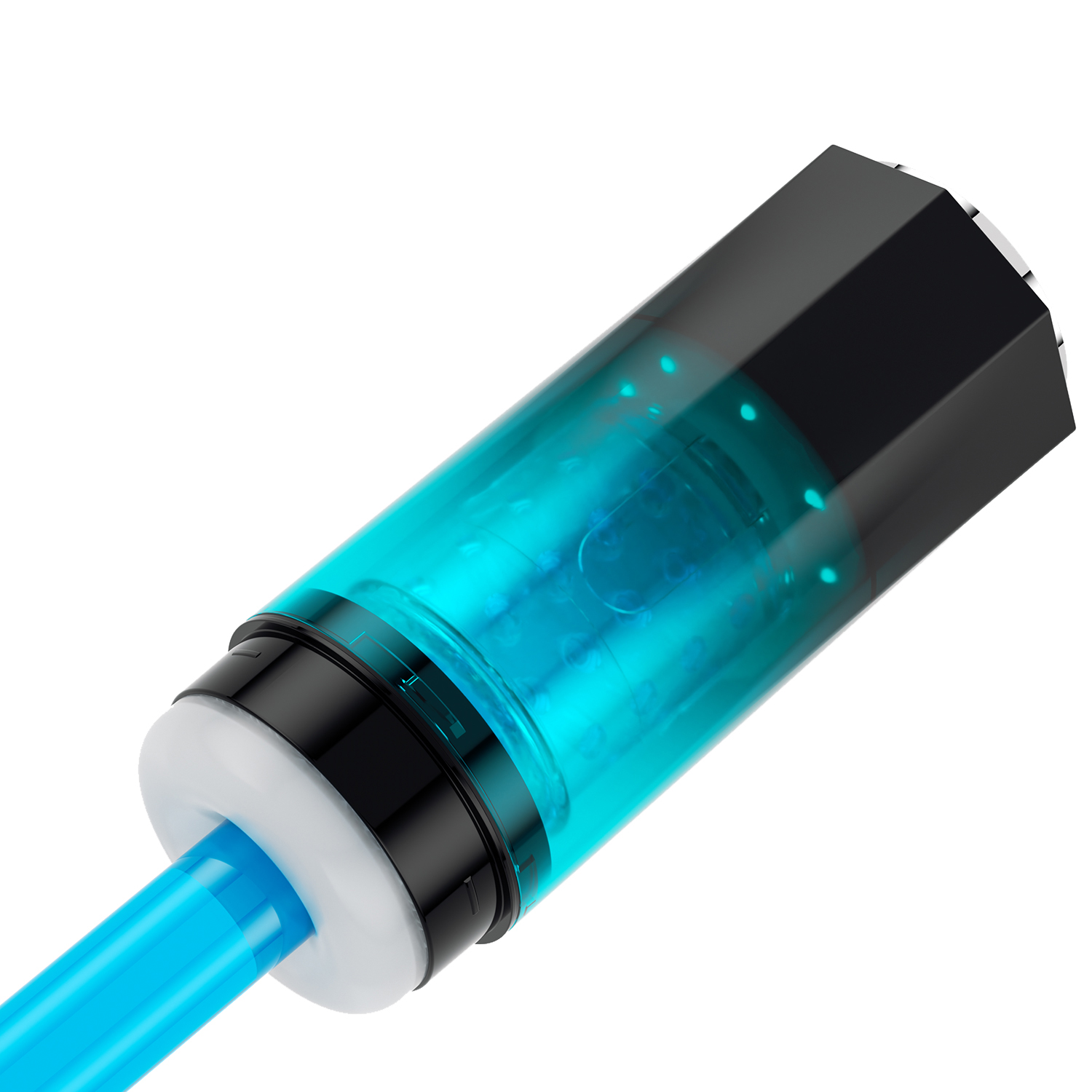 Adrian - Water Spa Rotating Male Masturbator - Blue – Image 2