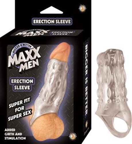 Maxx Men Erection Sleeve - Clear – Image 1