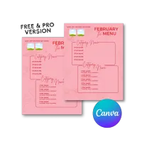 Menu Template - February 01 – Image 1