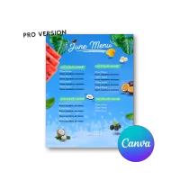 Menu Template - June 01  – Image 1