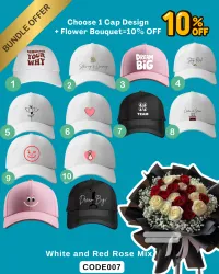 CAP AND FLOWER BOUQUET BUNDLE – Image 13