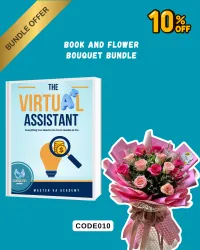 Book and Flower Bouquet Bundle – Image 3