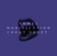 Vowel Modification Cheat Sheet – Image 1