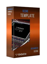 DiGiCo Q 225 PULSE FOH Advanced Scene Template – Image 1