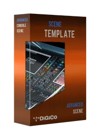 DiGiCo Q 338 FOH Advanced Scene Template – Image 1
