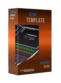 DiGiCo Q 326 FOH Advanced Scene Template – Image 1