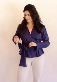 Camisa Florença – Marinho, M