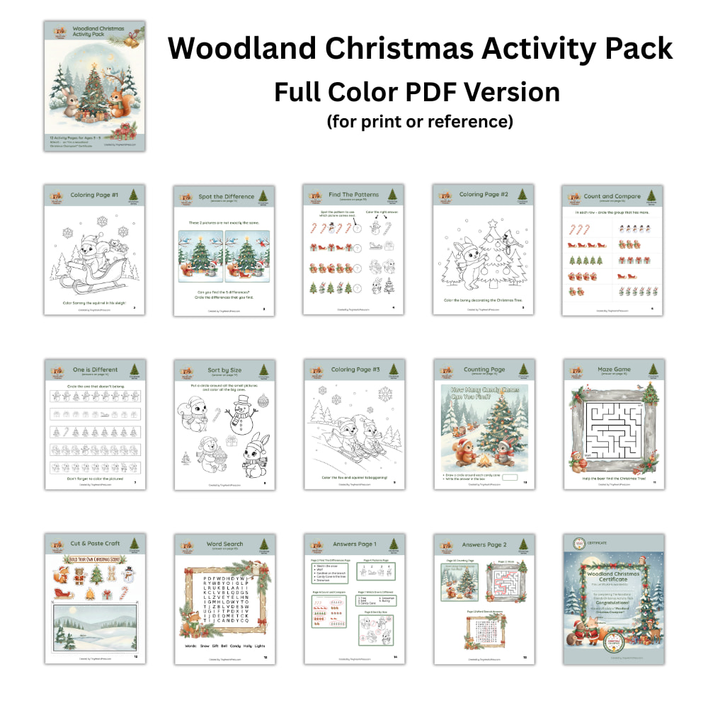 The Woodland Friends Christmas Pack – Image 2