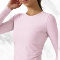 Seamless Ribbed Crop Top – Image 2