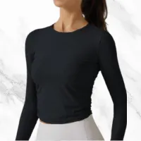 Seamless Ribbed Crop Top – Image 3