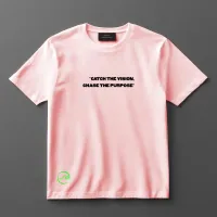   Catch the vision/chase the purpose Swagg Tee- Dusty pink collection – Image 1
