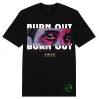Burn out Garment t-shirt  – Image 1
