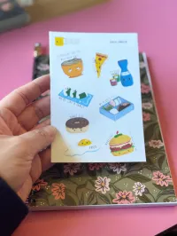 Corporate Snack Pack Mini Sticker Sheet – Matte