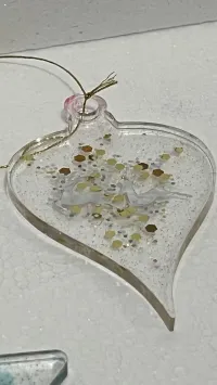 ✨ Adi's Handcrafted Resin Christmas Ornaments – Colorful & Unique – Image 3