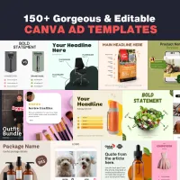 150+ Canva Ad Templates – Image 1