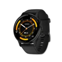 Venu 3 Slate Stainless Steel Bezel with Black Case – Image 1