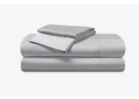 BedGear Hyper-Cotton Sheet Set – Light Grey, Twin