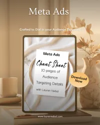 Facebook Ads Guide & Meta Ads Targeting Cheat Sheet | 10-Page PDF Strategy Guide | Audience Targeting for Instagram Ads – Image 1