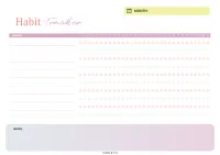 Habit Tracker – Image 1