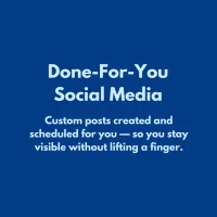 Done-for-You Social Media Content Package – Image 1