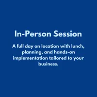 In-Person Working Session (Pricing based on location) – Image 1