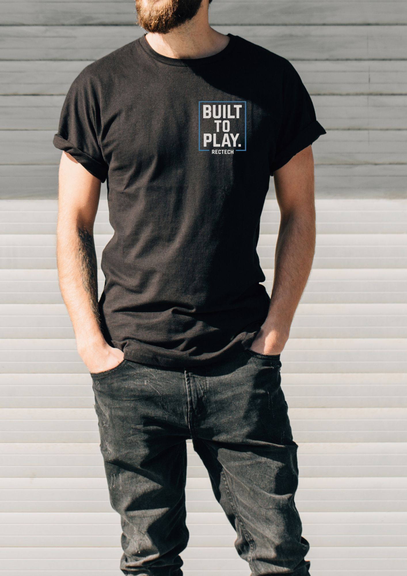 RecTech PCs Legacy Logo Tee — Built to Play – Image 1