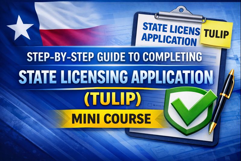 Step-By-Step Guide to Completing State Licensing Application (TULIP) – Image 1
