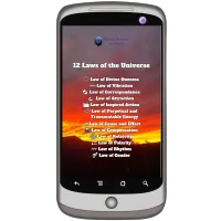 12 Laws of the Universe Mobile Wallpaper – Fire in the Sky