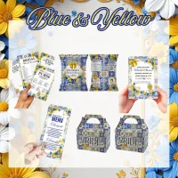Blue & Yellow Bridal Favors – Image 1