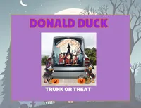 Donald Duck Trunk or Treat – Image 1