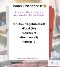 Digital Swahili & English Flashcards – Image 4
