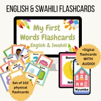 Swahili Flashcards Gift Bundle – Image 5