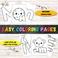 Letter M Activity Printable Book for Preschool and Toddlers | Letter M Worksheets | Printable Letter M Coloring Pages – Image 4