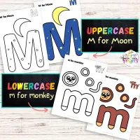 Letter M Activity Printable Book for Preschool and Toddlers | Letter M Worksheets | Printable Letter M Coloring Pages – Image 3